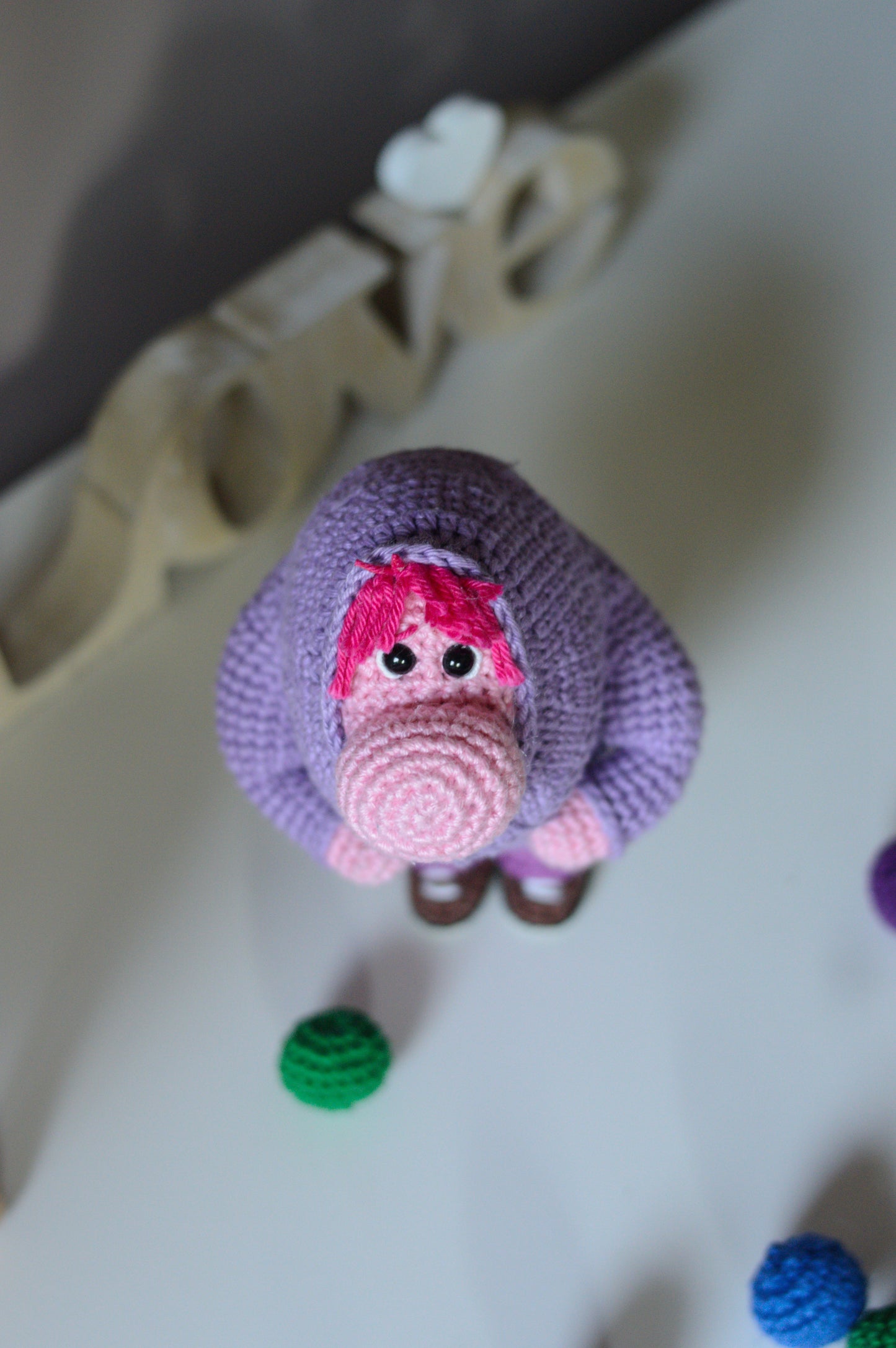 Amigurumi Vergonha - Inside Out 2 - Arte a Fio