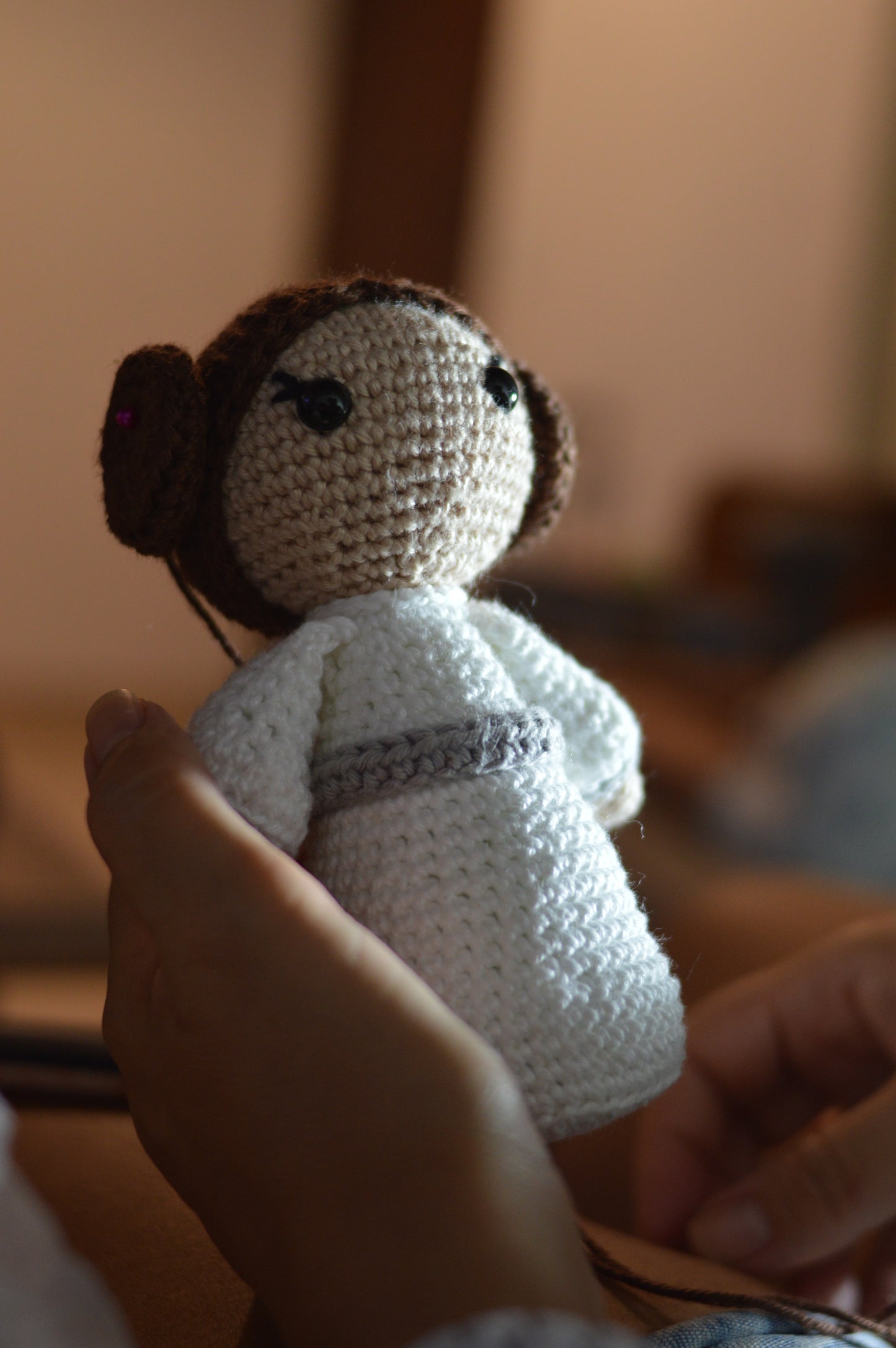 Amigurumi Princesa Leia