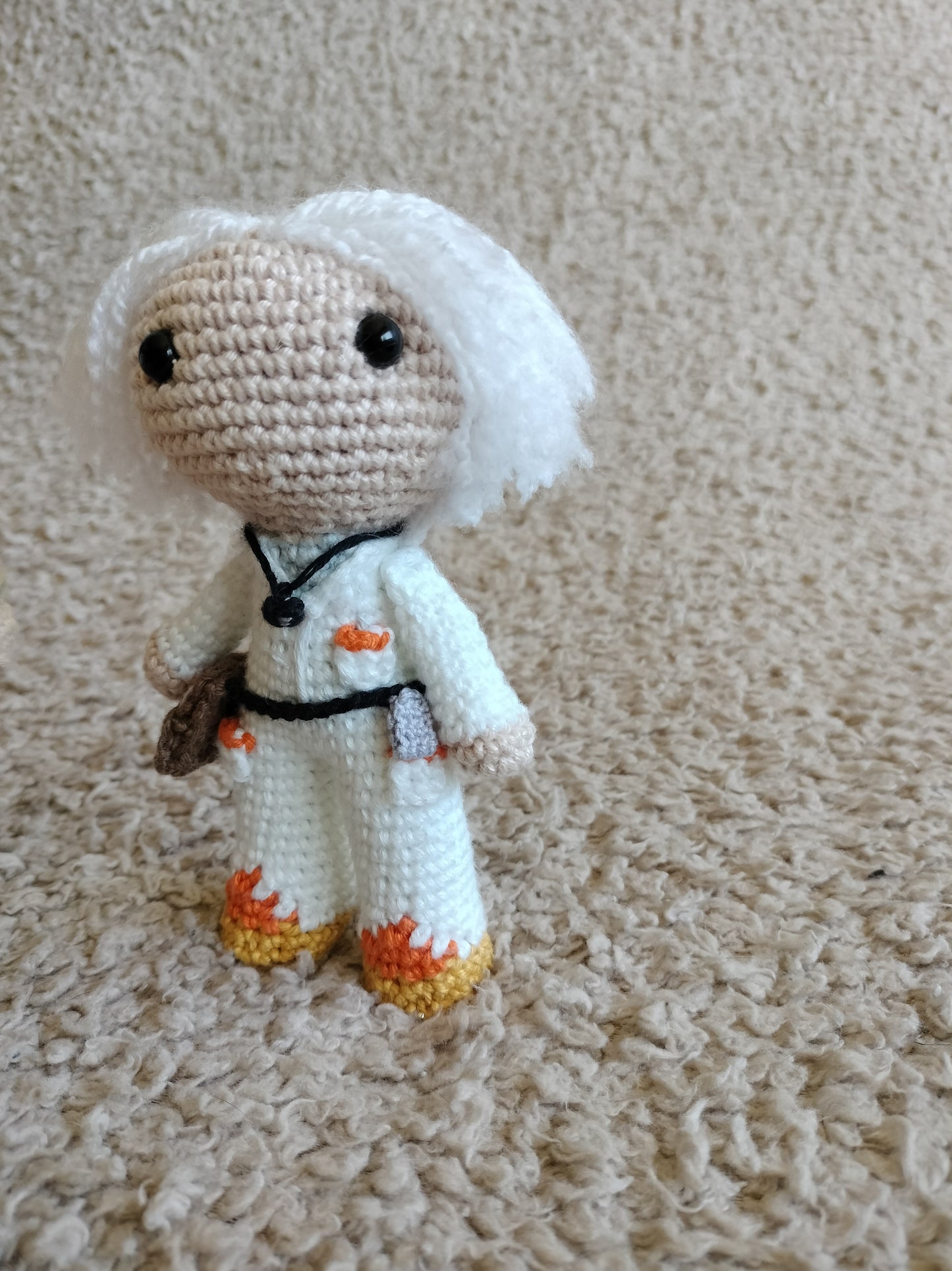 Amigurumi Doc Brown