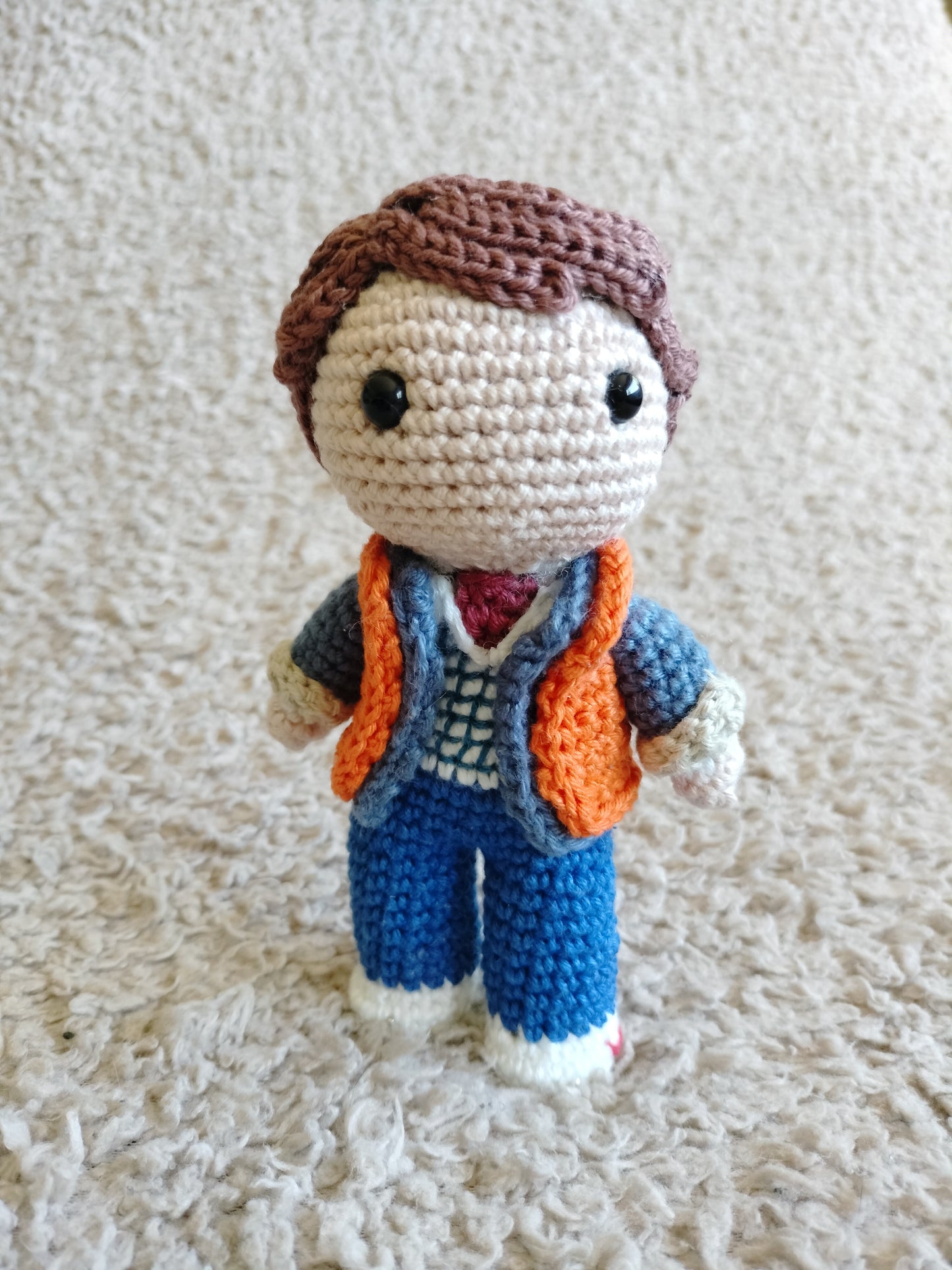 Amigurumi Marty McFly