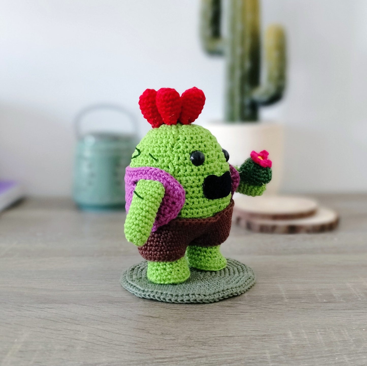 Amigurumi Spike - Brawl Stars