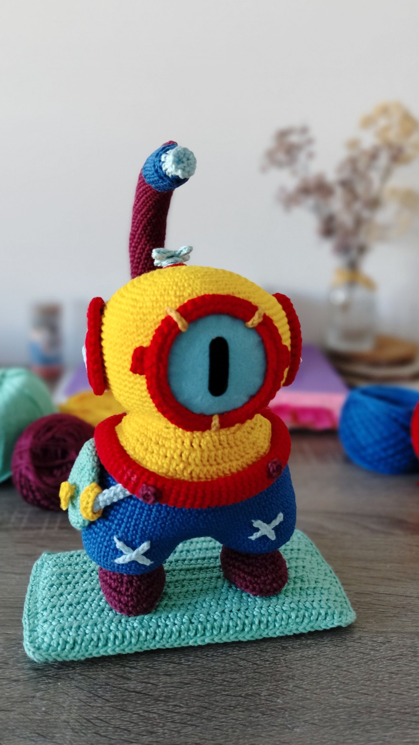 Amigurumi Otis - Brawl Stars