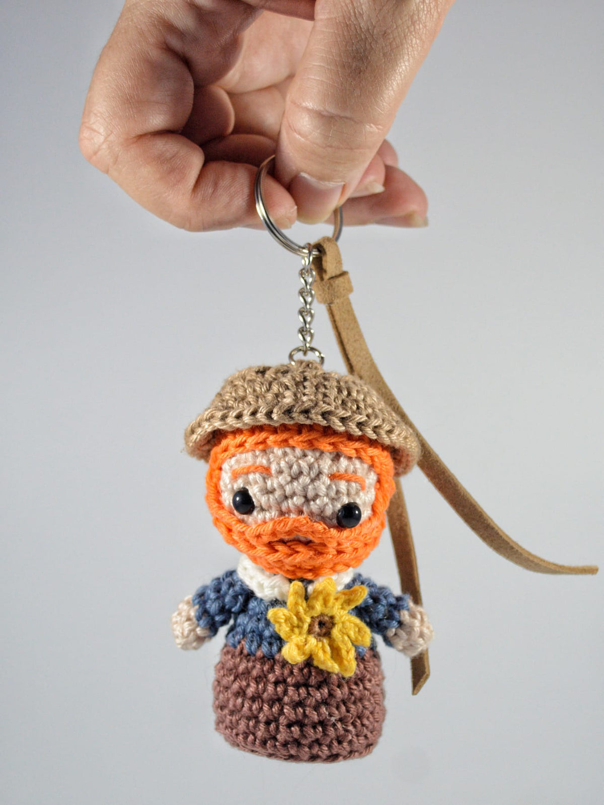 Van Gogh Amigurumi Keychain – Yarn Art