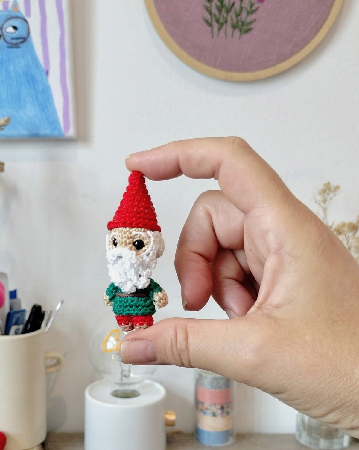 Amigurumi Inspirado em Amélie Poulain – Arte a Fio