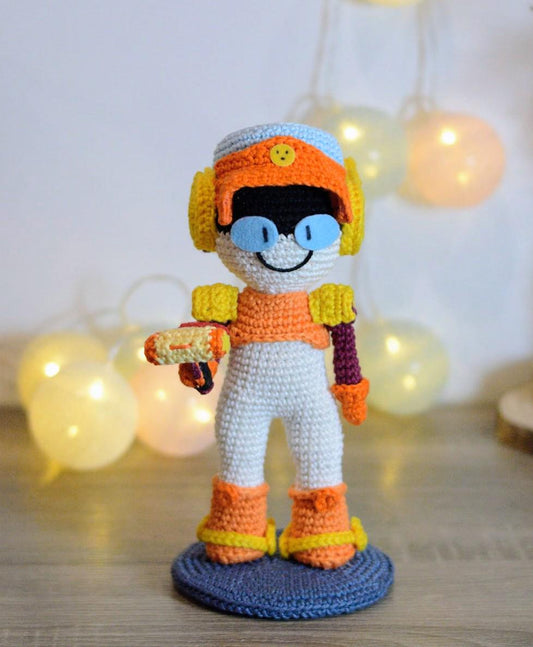 Amigurumis Larry & Lawrie - Brawl Stars