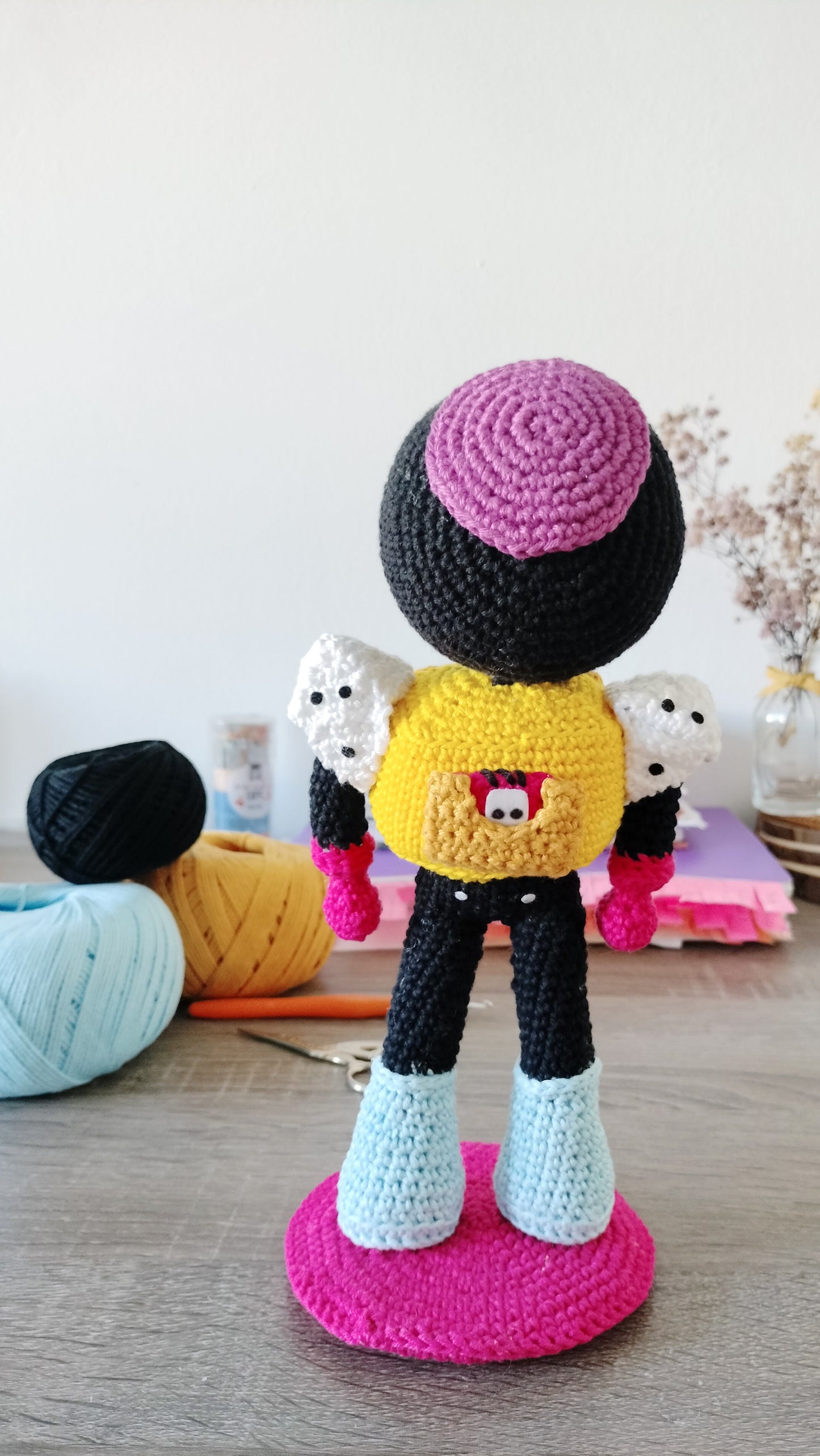 Amigurumi Meeple - Brawl Stars