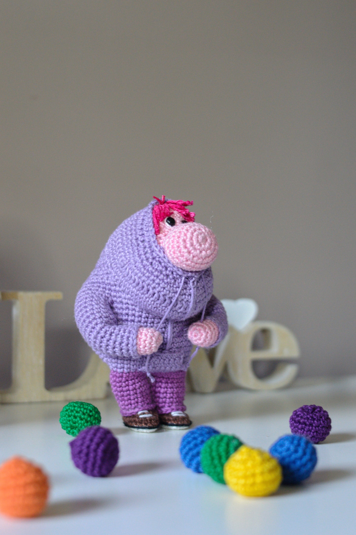 Amigurumi Vergonha - Inside Out 2 - Arte a Fio