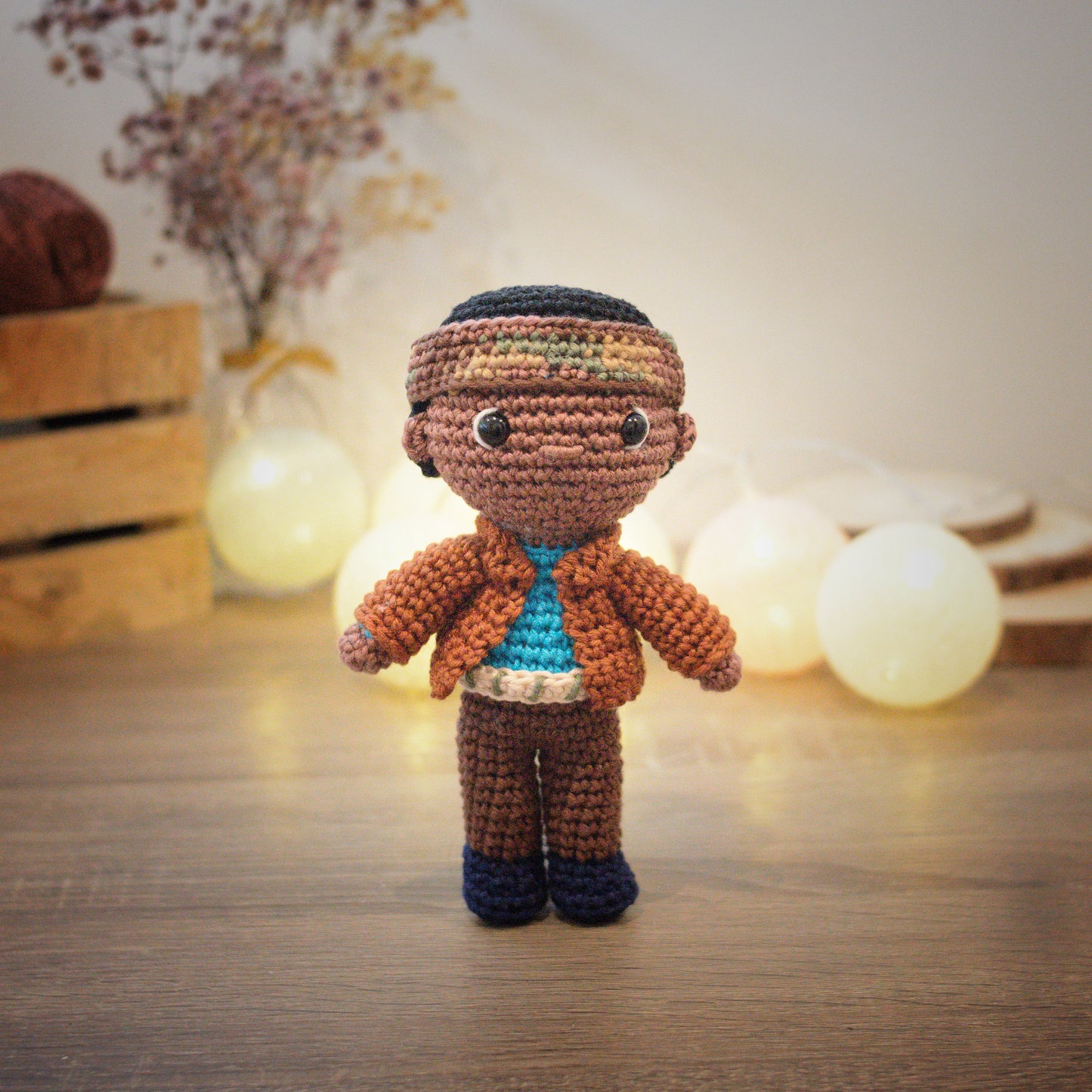 Kit Amigurumis Stranger Things - Eleven, Mike, Will, Dustin e Lucas