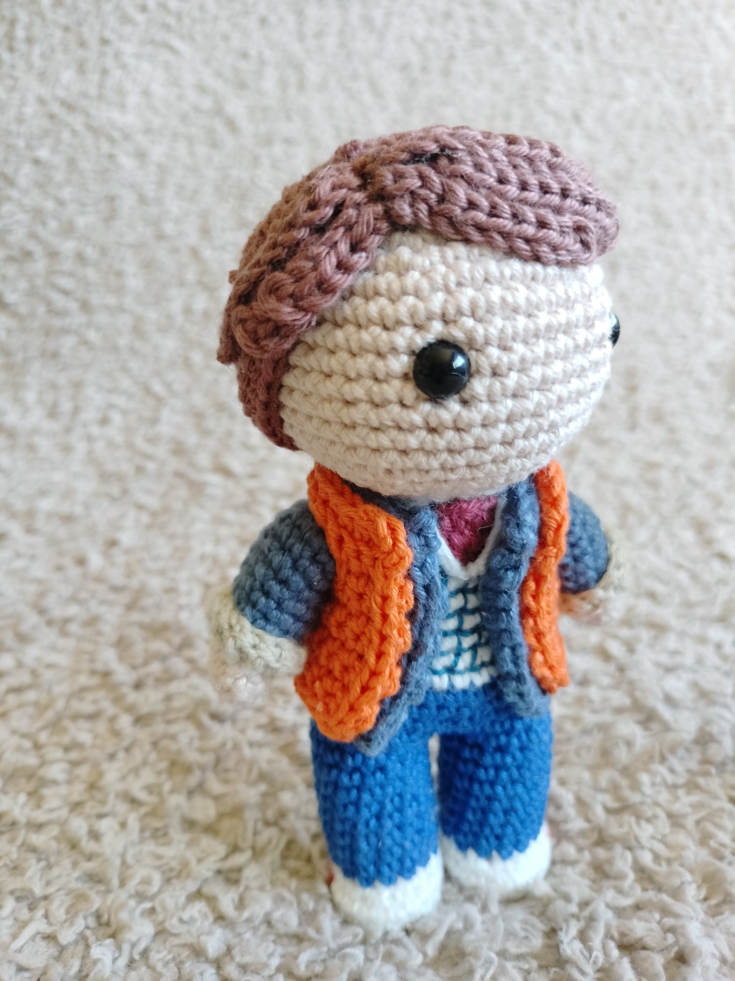 Amigurumi Marty McFly
