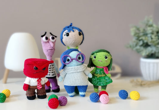 Kit Amigurumis Inside Out