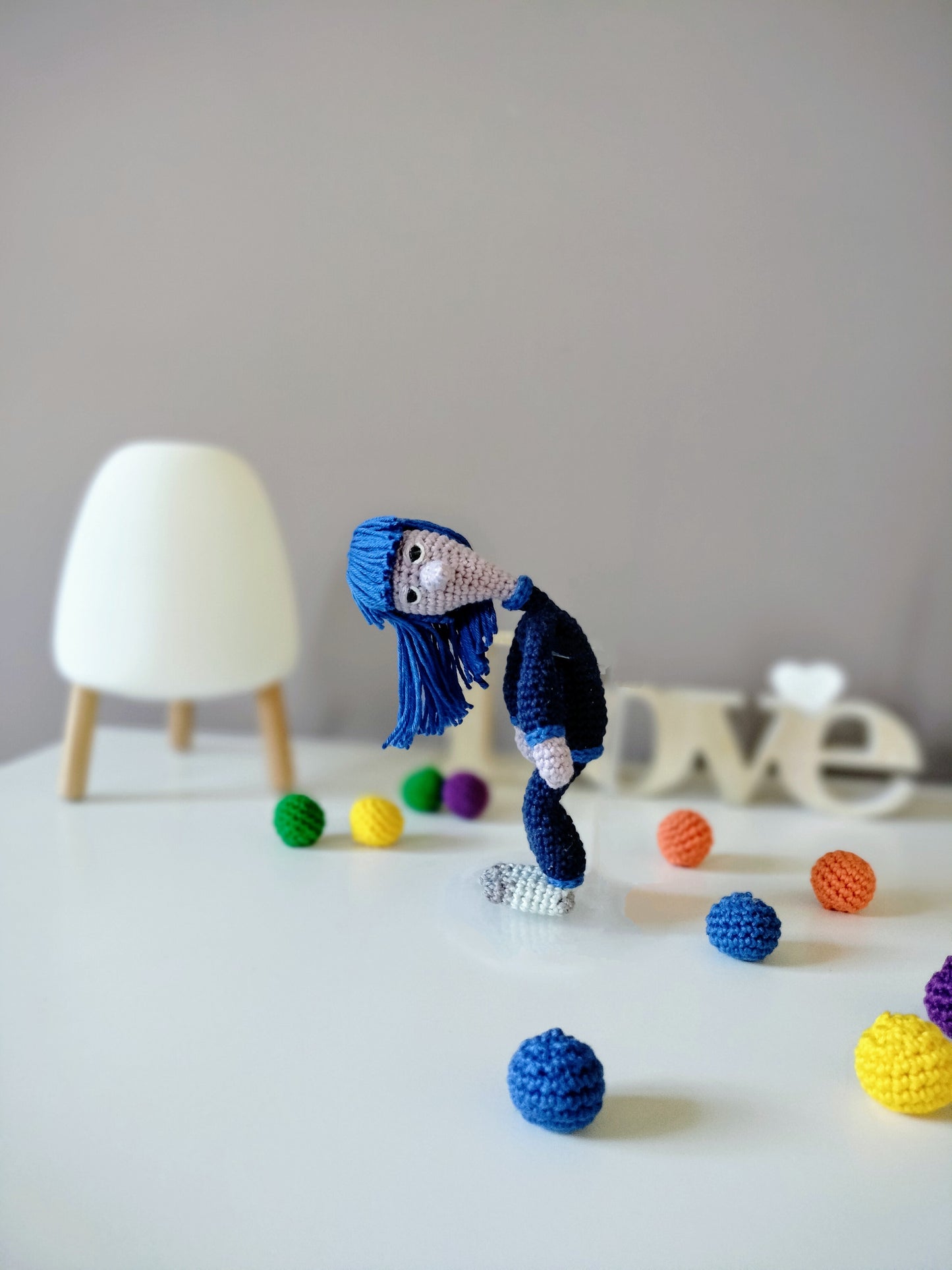 Amigurumi Tédio  - Inside Out