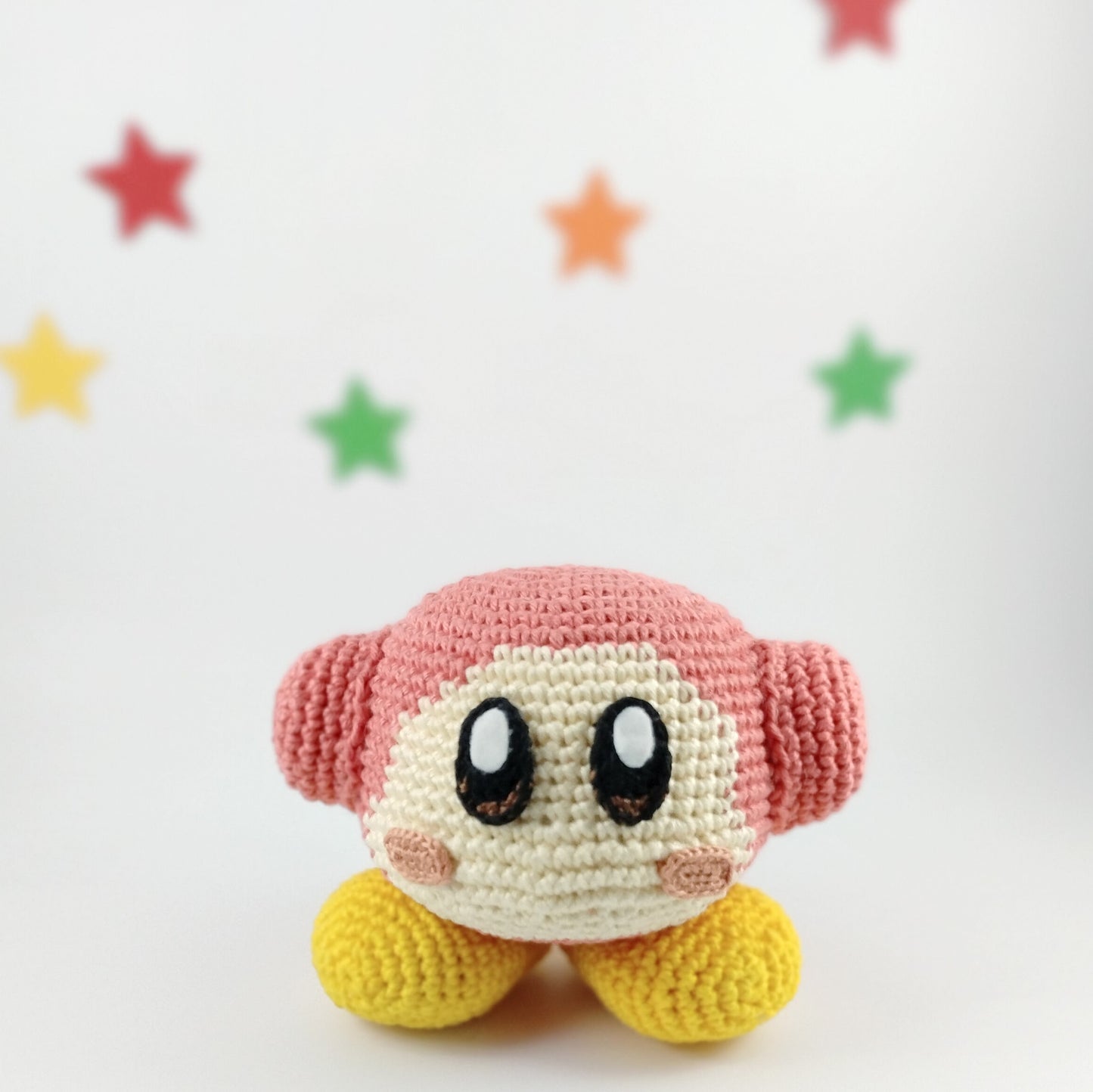 Kit Amigurumis Kirby e Waddle Dee