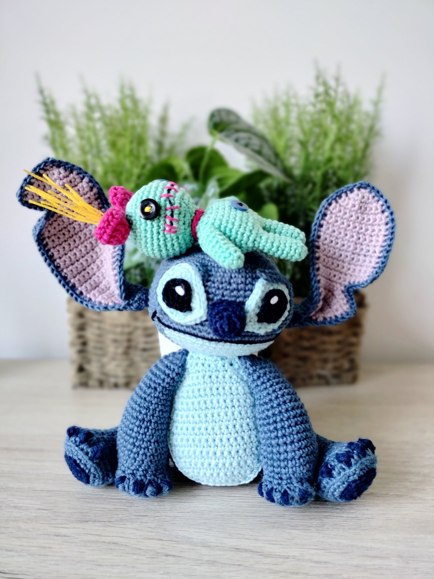 Amigurumis Stitch e Scrump