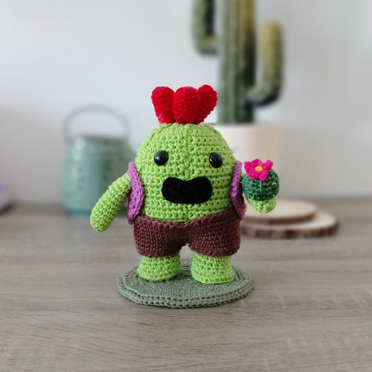Amigurumi Spike - Brawl Stars