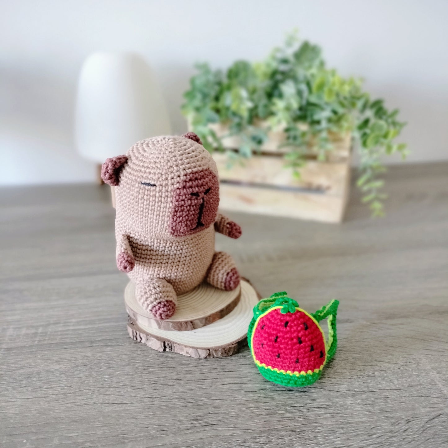 Amigurumi Capivara Melancia