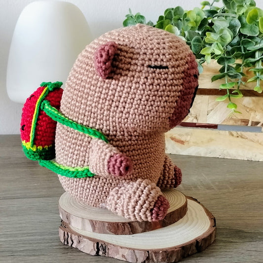 Amigurumi Capivara Melancia