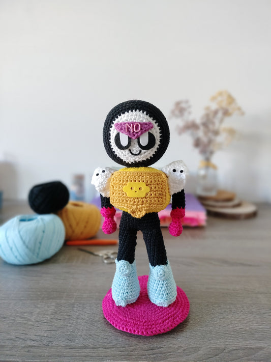 Amigurumi Meeple - Brawl Stars