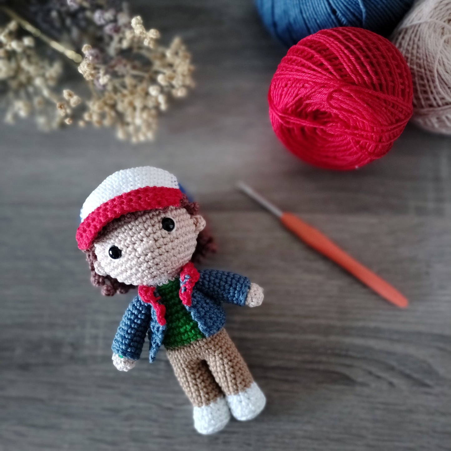 Amigurumi Dustin - Stranger Things