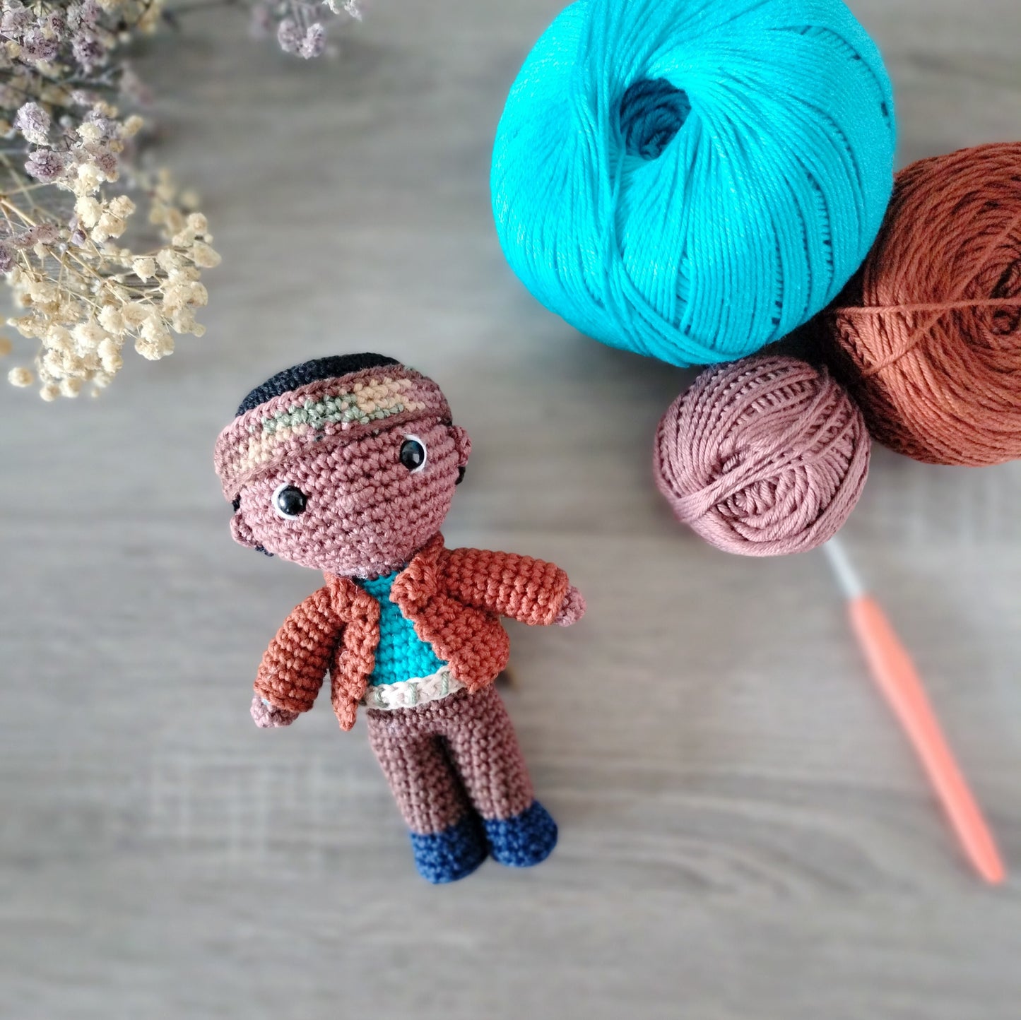 Amigurumi Lucas - Stranger Things