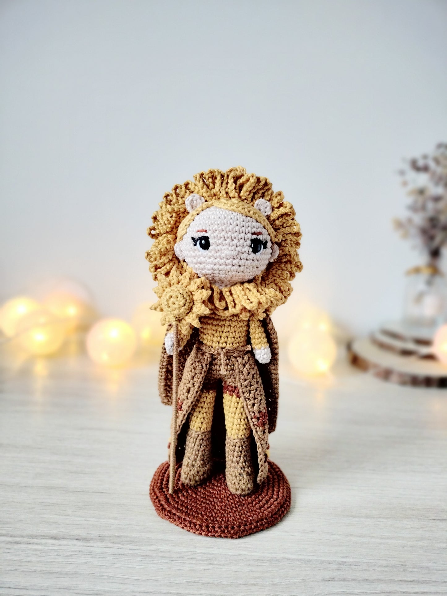 Amigurumi Signo Leão - Coleção Zodíaco