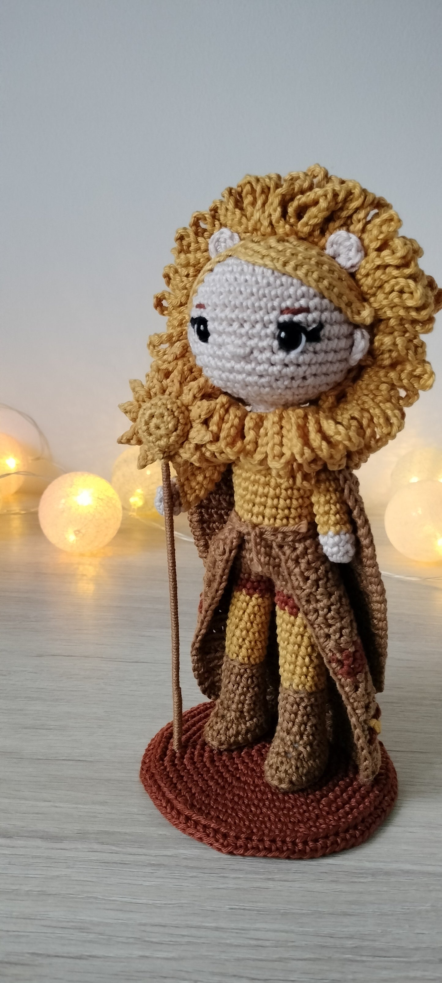 Amigurumi Signo Leão - Coleção Zodíaco
