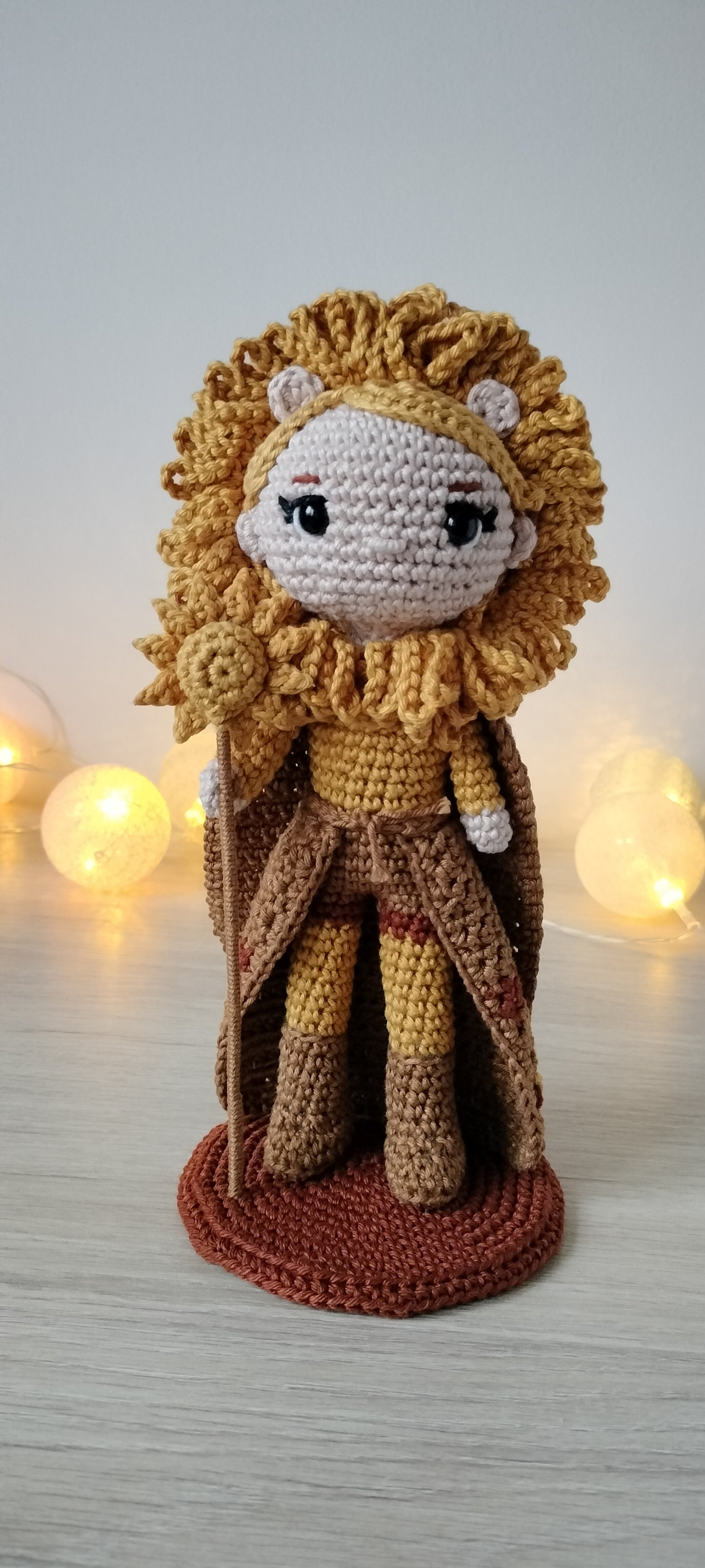 Amigurumi Signo Leão - Coleção Zodíaco