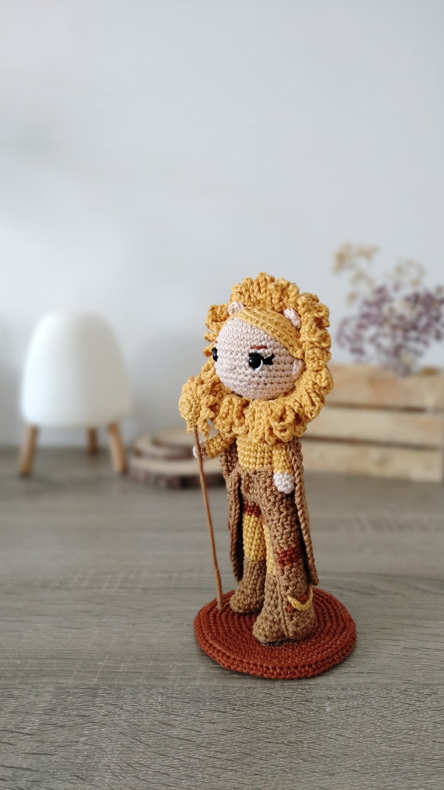 Amigurumi Signo Leão - Coleção Zodíaco