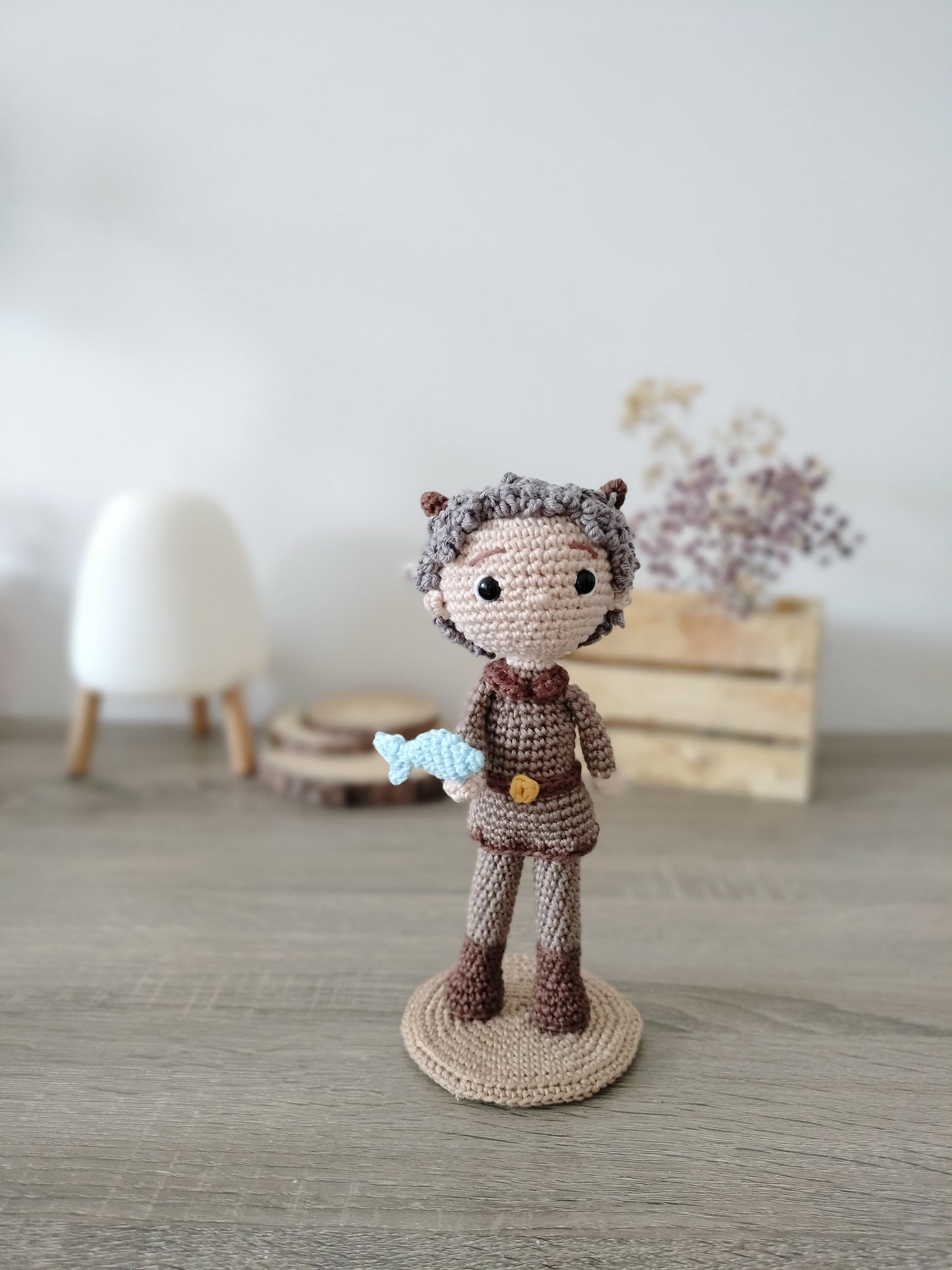 Amigurumi Signo Capricórnio - Coleção Zodíaco