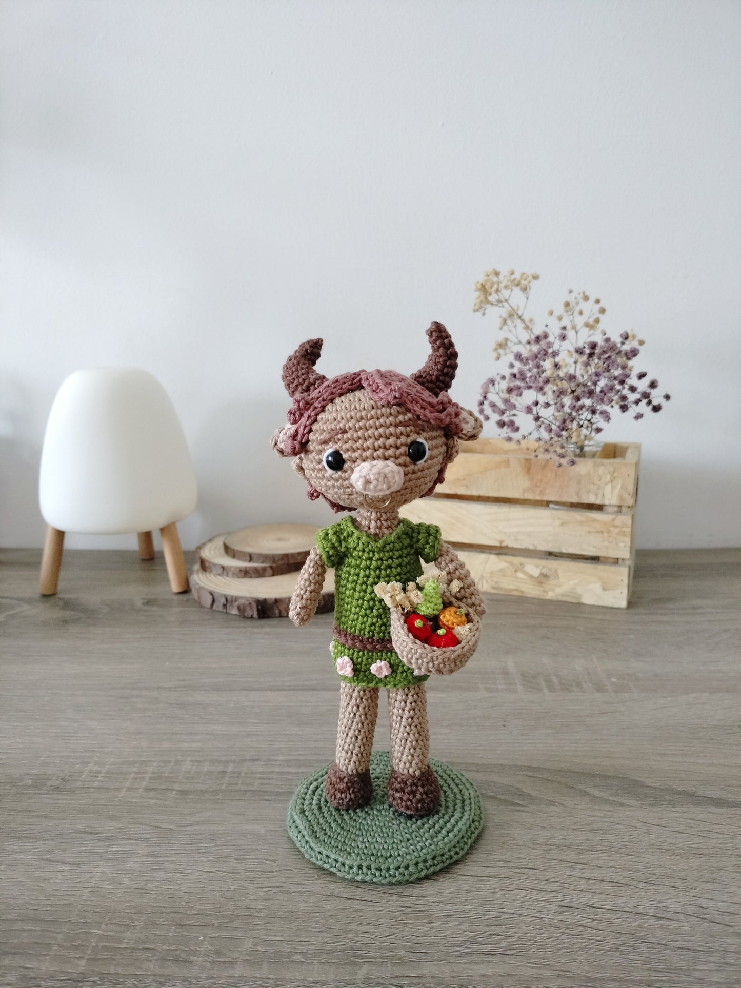Amigurumi Signo Touro - Coleção Zodíaco