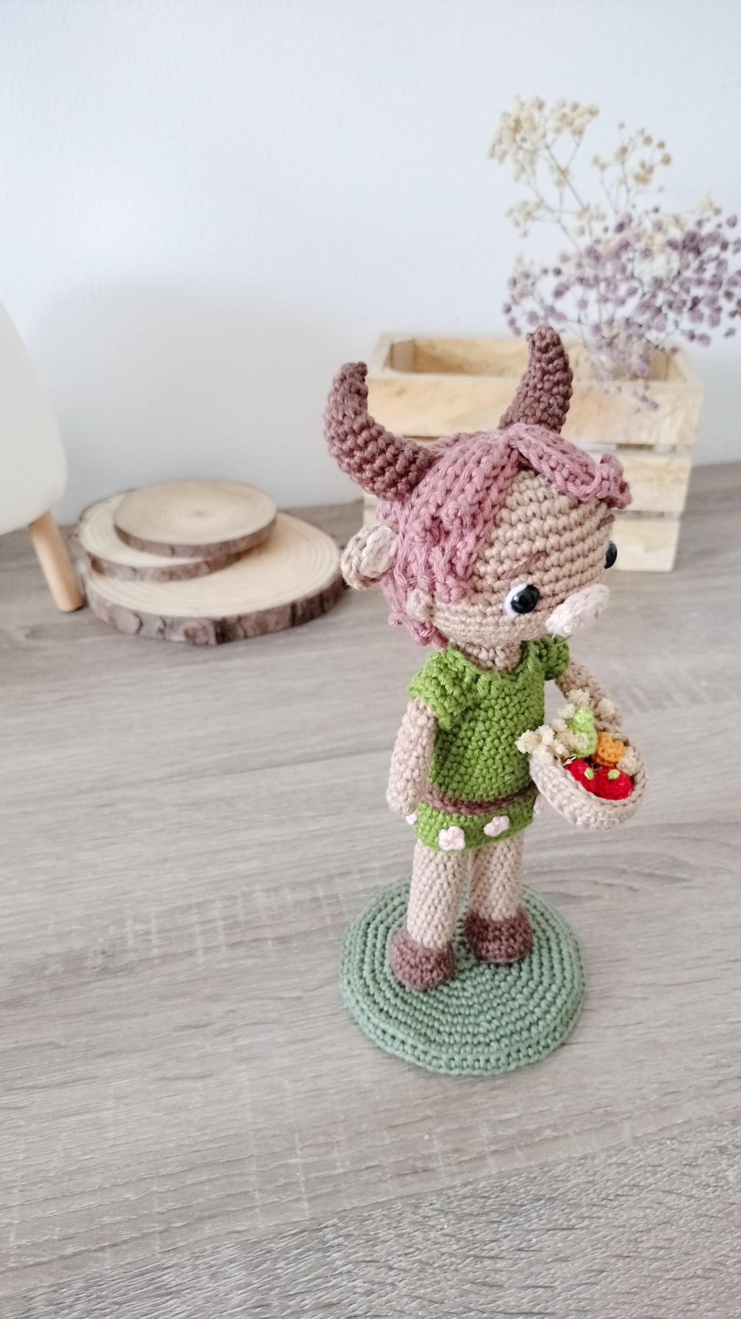 Amigurumi Signo Touro - Coleção Zodíaco
