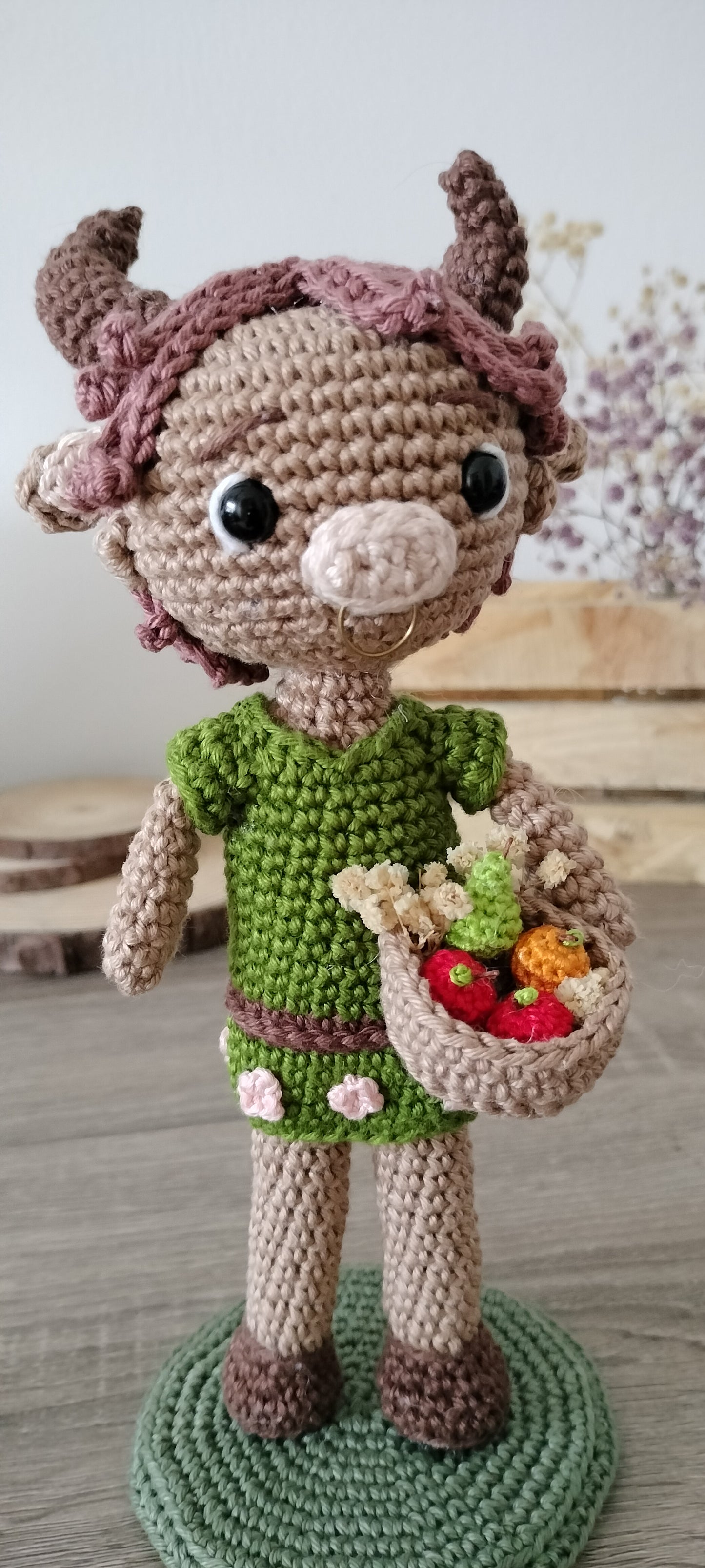 Amigurumi Signo Touro - Coleção Zodíaco