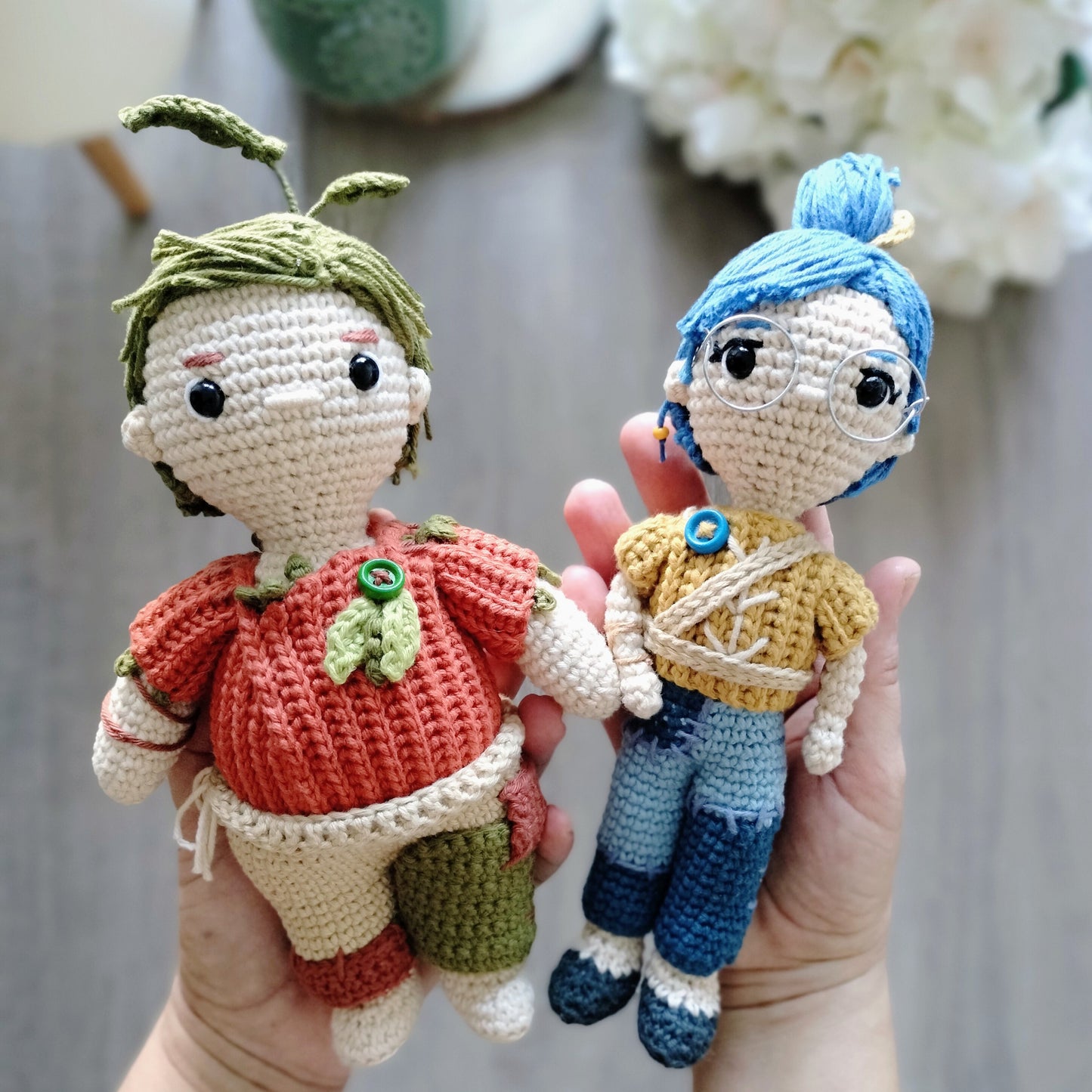 Amigurumi Cody e May - It Takes Two