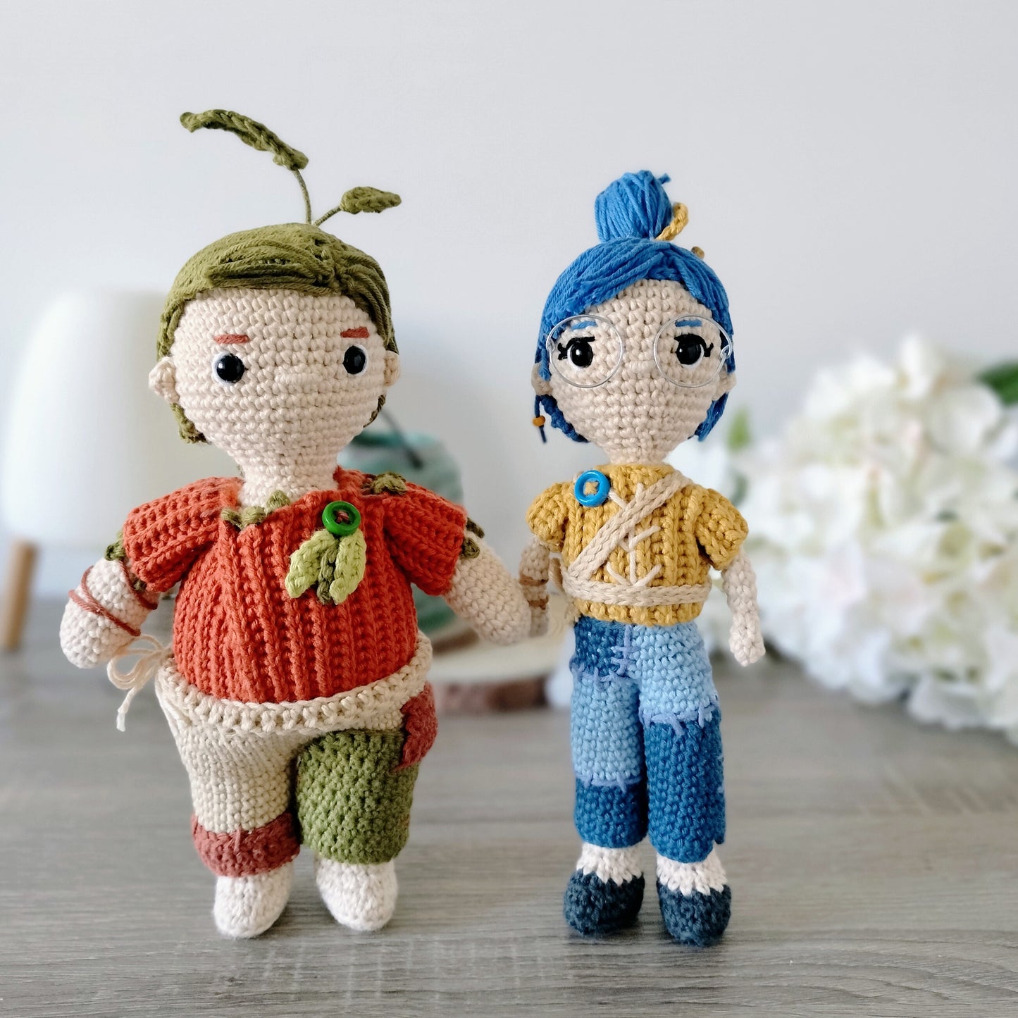 Amigurumi Cody e May - It Takes Two