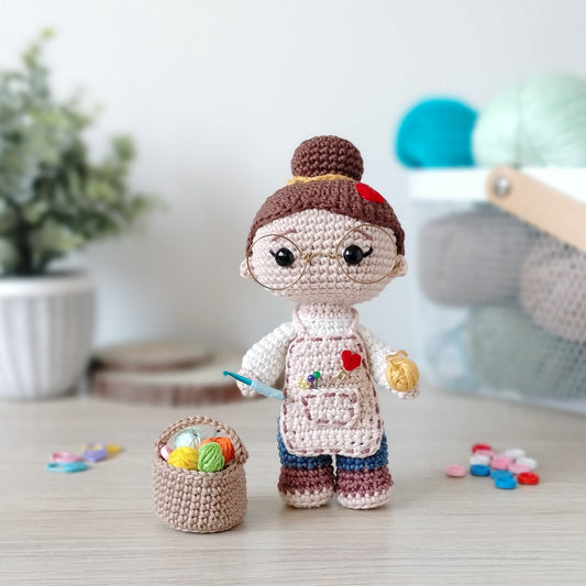 Nina Artesana | Amigurumi Ganchillera Artesanal | Regalo para Artesanas