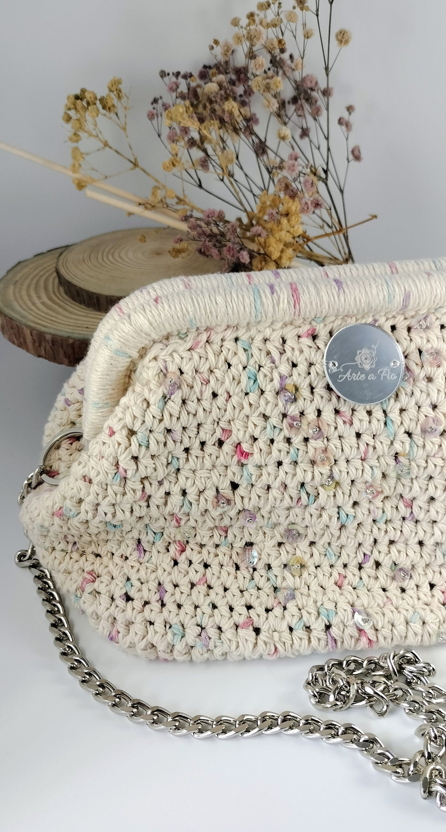 Bolsa Katlynn em Crochê