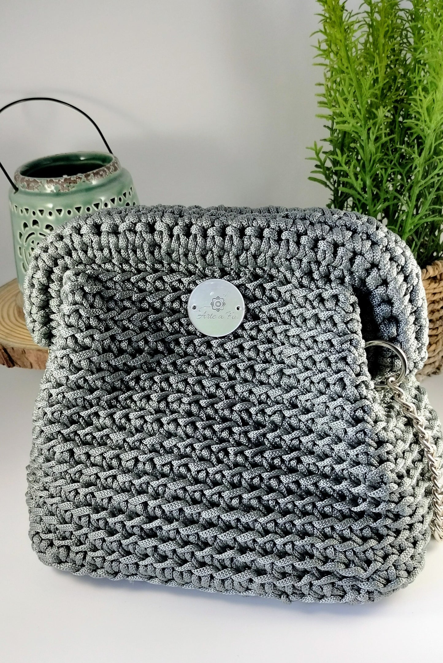 Bolsa em Crochê Luciana