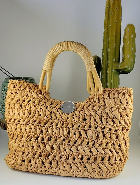 Bolsa Renata em Ráfia