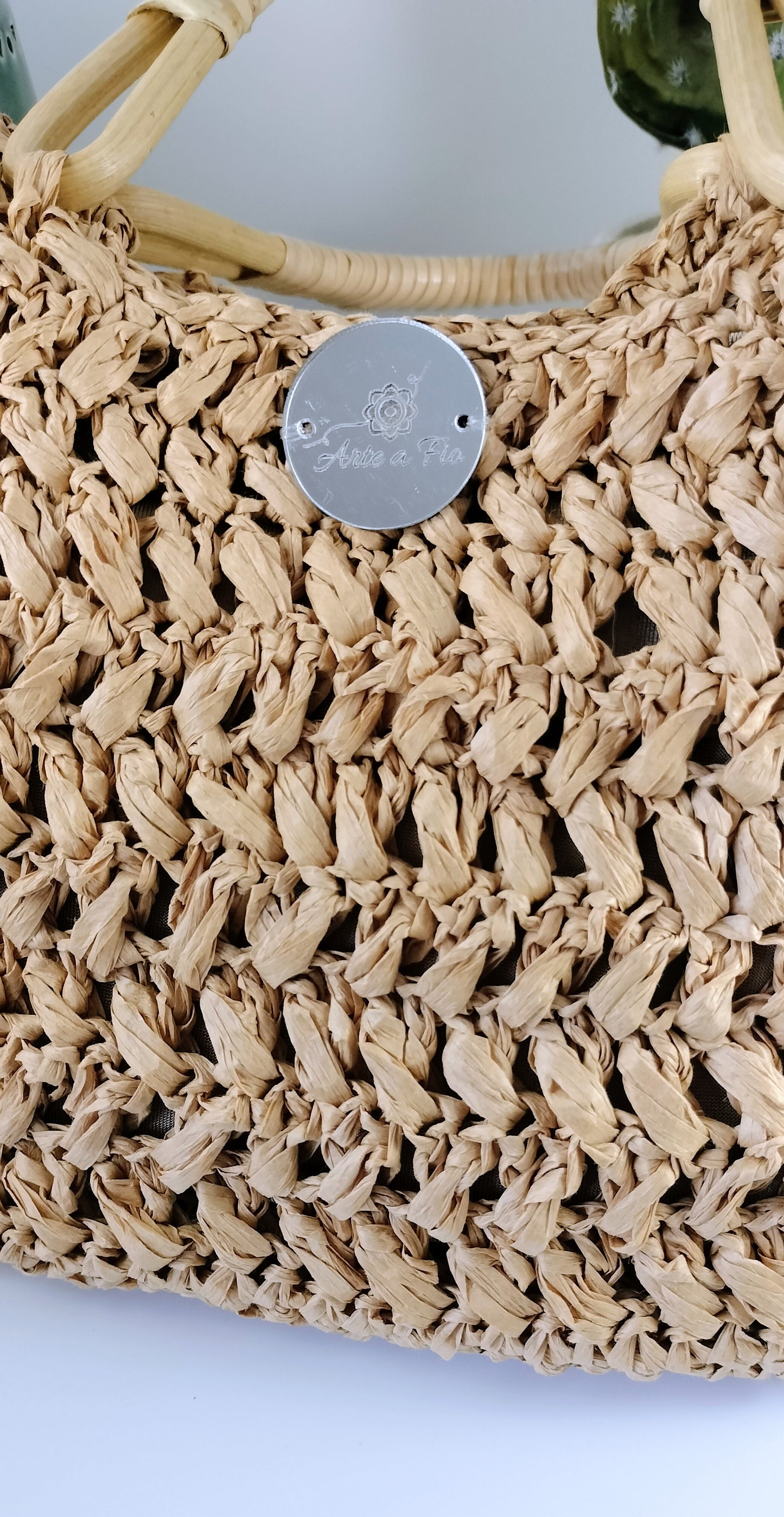 Bolsa Renata em Ráfia