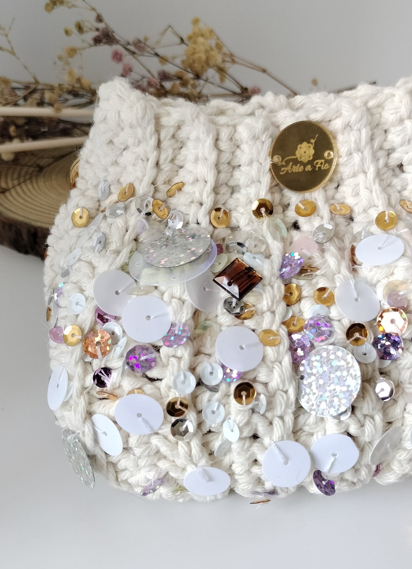 Bolsa em Crochê Mafê
