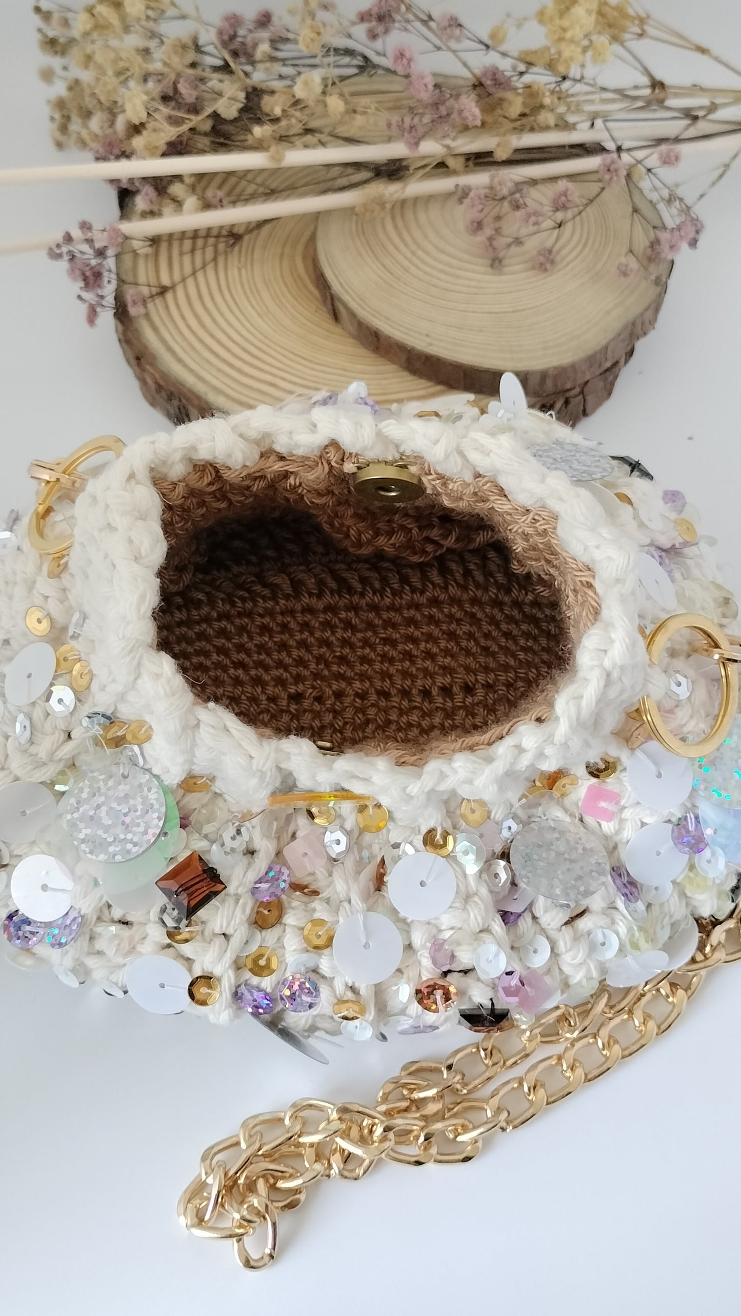 Bolsa em Crochê Mafê