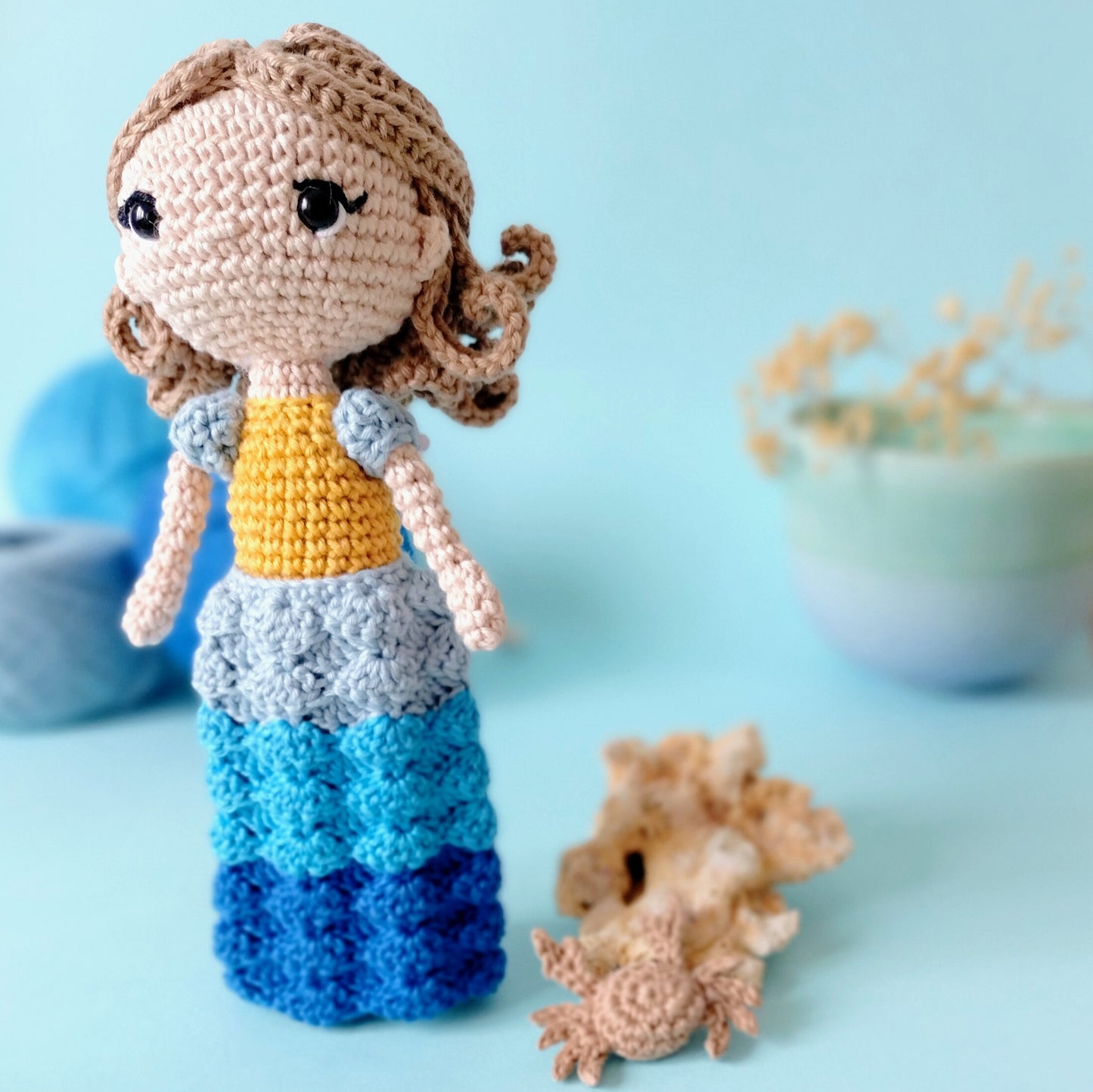 Amigurumi Signo Caranguejo - Coleção Zodíaco