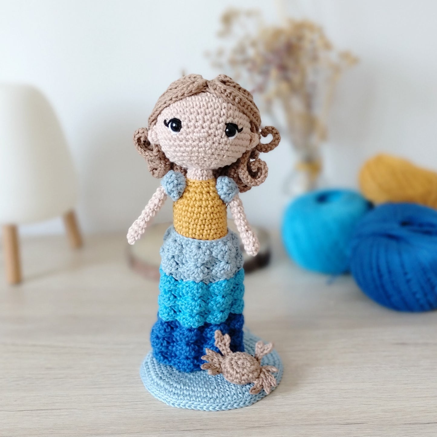 Amigurumi Signo Caranguejo - Coleção Zodíaco