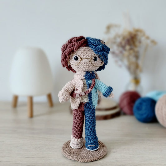 Amigurumi Signo Gémeos - Coleção Zodíaco