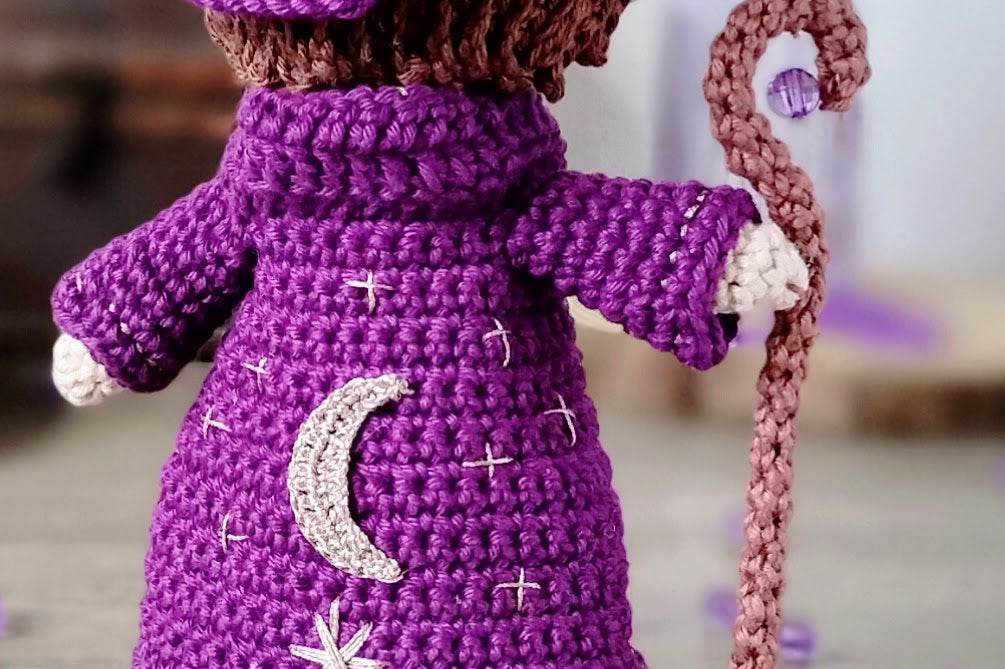 Eldrin - The Wizard | Handmade Crochet Amigurumi