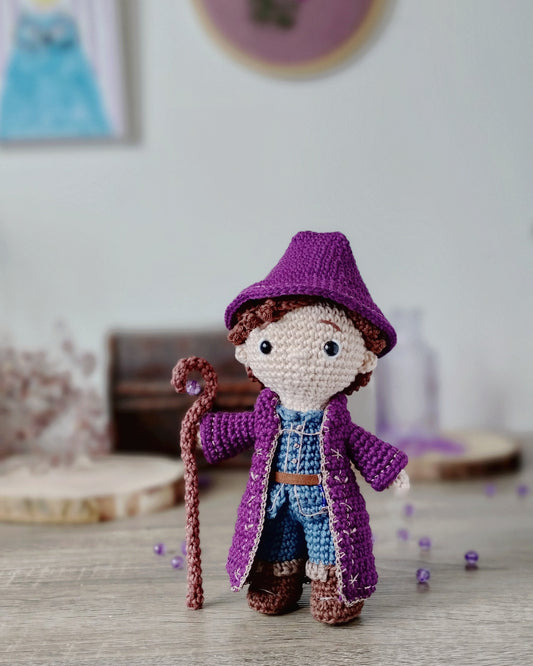 Eldrin - O Feiticeiro | Amigurumi de Croché Artesanal
