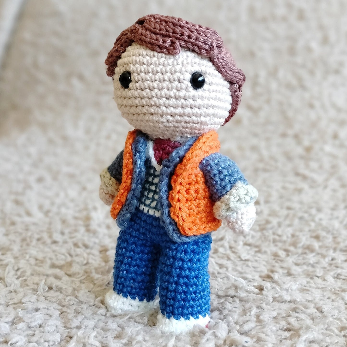 Amigurumi Marty McFly