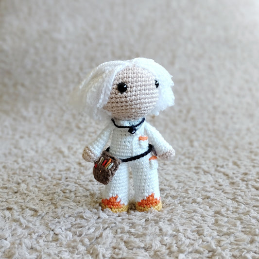 Amigurumi Doc Brown