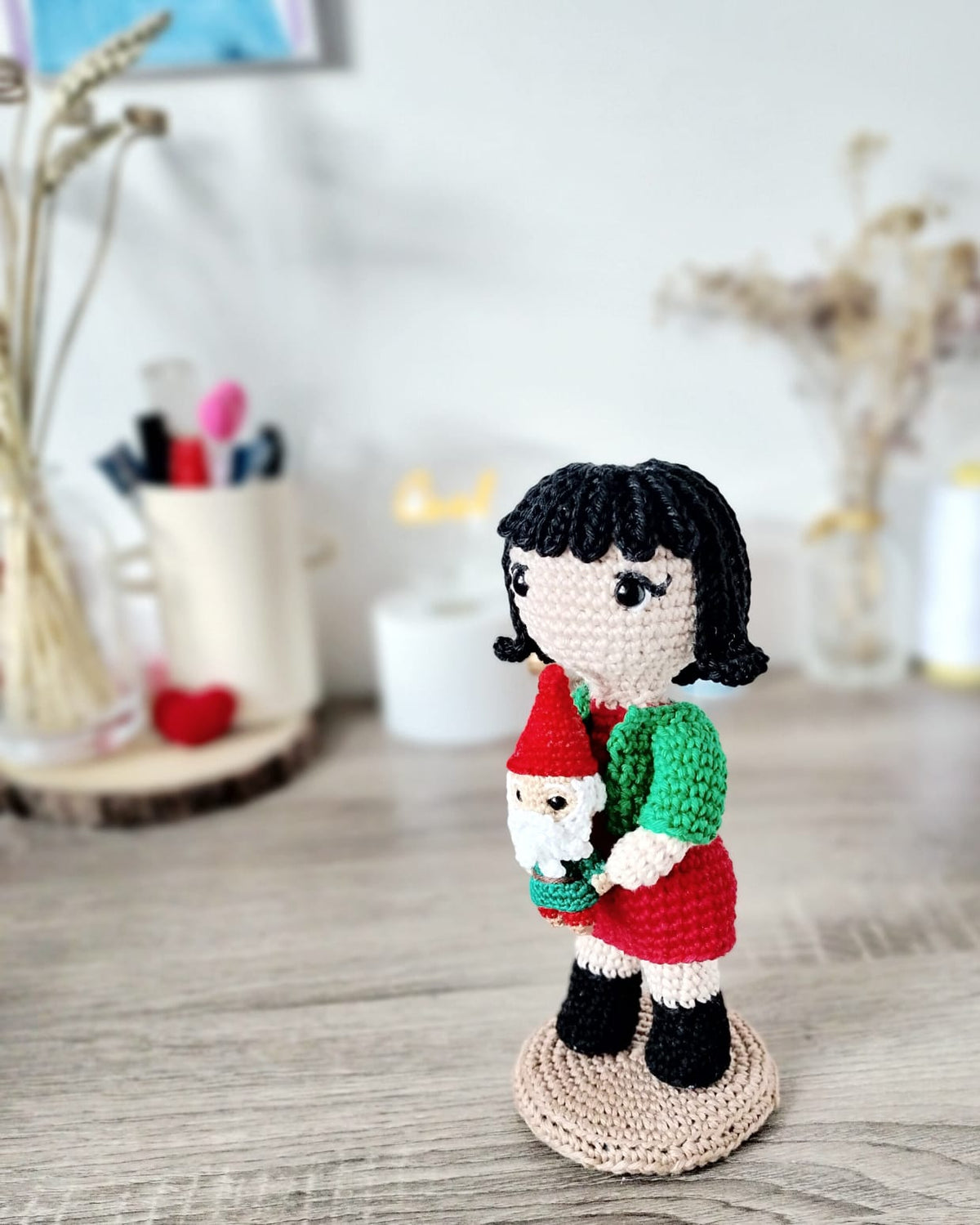 Amigurumi Inspirado em Amélie Poulain – Arte a Fio