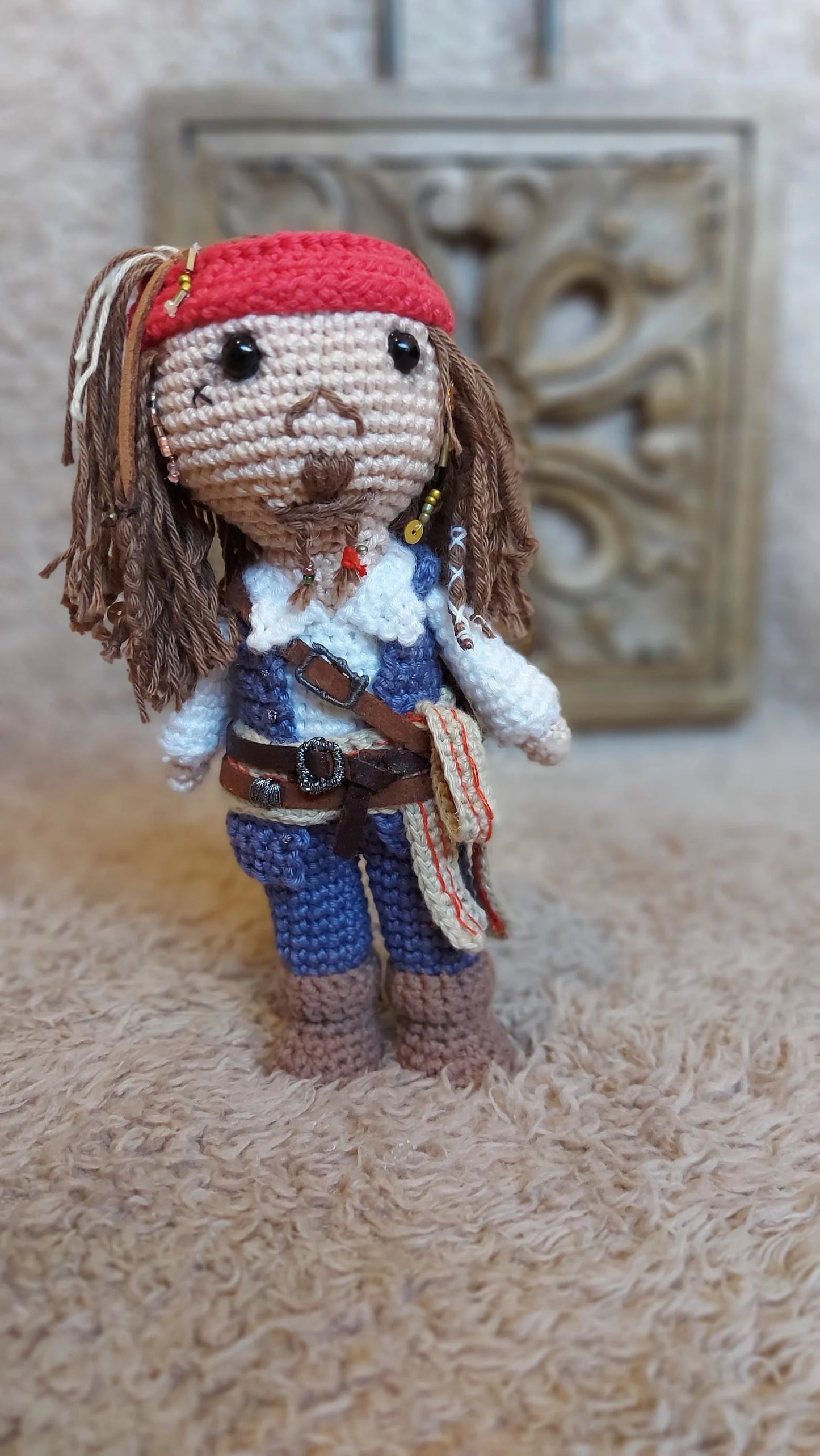 Amigurumi Jack Sparrow