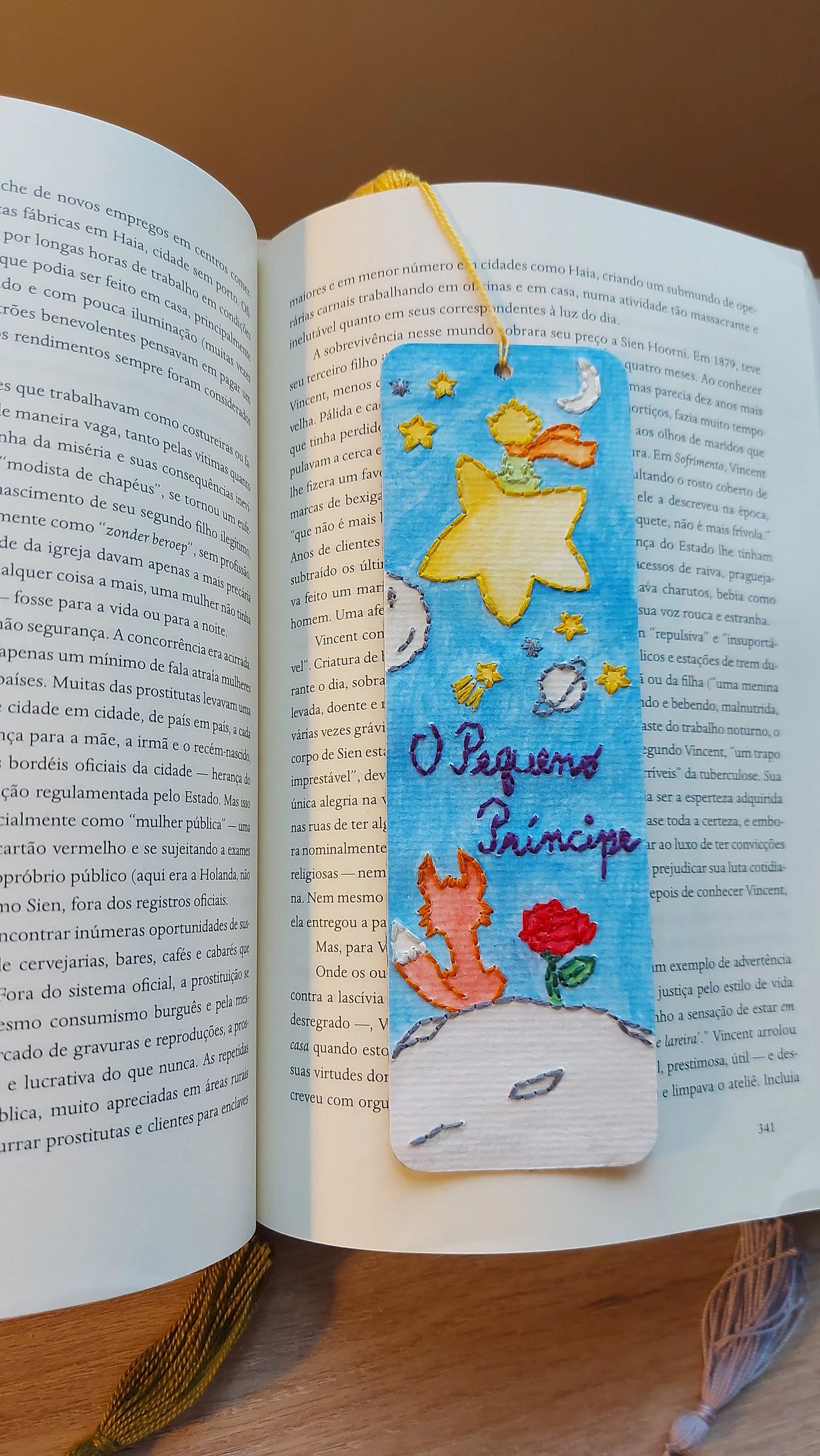 Bookmark - O Pequeno Príncipe